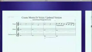 The Music Transcriber: Create Messa Di Voces Updates