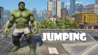 Hulk jumping around the City (Patrick Patrikios - Select)