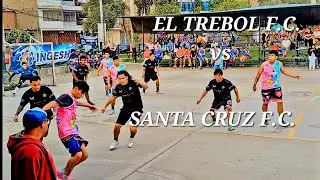Santa Cruz F.C. VS El Trébol F.C. | SUMMARY #soccer #neighborhood #futsal #withoutsoccerfan