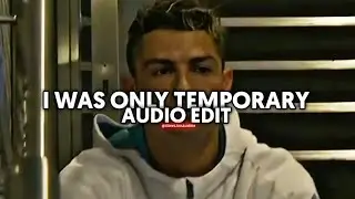 i was only temporary - my head is empty {edit audio}