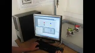 Robot hockey demo