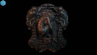 Giger Zbrush Frame Concept