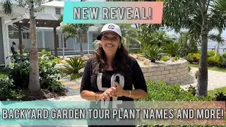 Walk with me for the reveal of this beautiful Stuart FL. Backyard garden