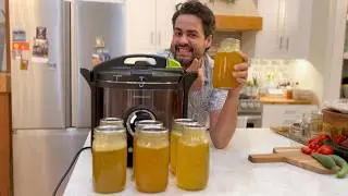 Making & Canning Beef Bone Broth! Easiest Recipe in the Instapot!
