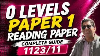 CAIE English 1123/11 Paper 1 – Complete Guide to Comprehension & Summary (Score A*)