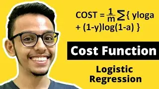 Logistic Regression Cost Function | Machine Learning | Simply Explained