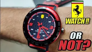 Just $22 the Ferrari Inspired Haoqin TS03 Smartwatch Review 2022 Worth Buying??