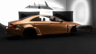 Mercedes CLS 3D Animation . www.3dcz.cz