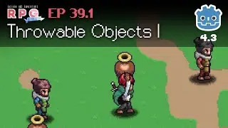 Throwable Objects Part I // E39.1 // Make a 2D Action & Adventure RPG in Godot 4