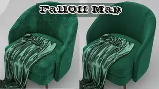أسهل طريقه لعمل خامة القطيفه وخامة الحرير بشكل واقعي بإستخدام 👈 FallOff Map