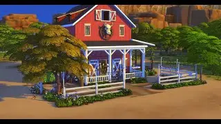 The Sims 4 | Ресторан Честнат Ридж симс| Chestnut Ridge restaurant| Строительство симс 4 |SpeedBuild
