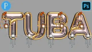 How to make glass font name editing On Pixellab Pscc 2022 | Ashu Creation