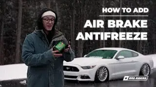 MOST IMPORTANT THING TO DO BEFORE WINTER DRIVING YOUR BAGGED CAR - AIR BRAKE ANTIFREEZE