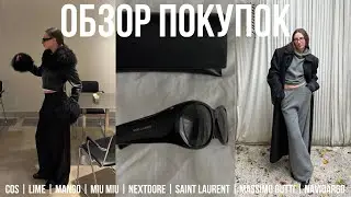 FALL/WINTER PURCHASE REVIEW COS | MANGO | LIME | SAINT LAURENT | MIU MIU | Massimo Dutti | NEXTDORE