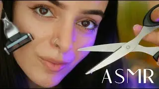 ASMR Men's Only Spa 💙 Facial, Haircut & Shave 💈 (Soft Spoken)