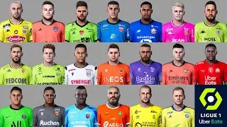 eFootball PES 2021 | REAL FACES OF ALL LIGUE 1 PLAYERS