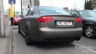 Audi RS4 - sound, INSANE revs; 1080p HD