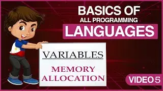 How  memory allocated for a Variables | Programming for Beginners in Tamil | D2NTA_003_5