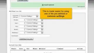 Setting Up the Cron Jon On Cpanel Control Panel