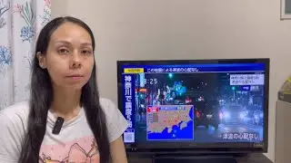 Terremoto em Kanagawa e um dia após alerta.