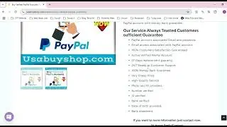 Buy verified Paypal accounts - 100% Verified & Fast Delivery 2025