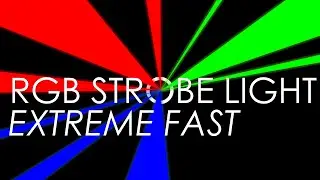 Fast RGB Strobe Light [1 HOUR] ⚠️ EPILEPSY WARNING