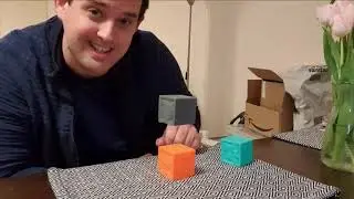 Floating toy blocks #magic #madewithfilmora #shorts