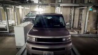 Automated parking garage