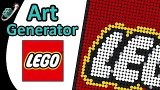 Mosaics made easy with LEGO Art Remix