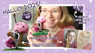 🐼Viel neues in 2025 - erster eigener Acryl-Standee, Infinity Nikki, und mehr ✨Art Vlog 🎨