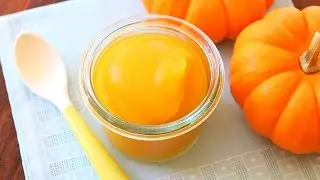 Pumpkin puree - baby food recipe +4M
