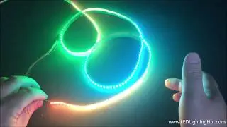 LEDLightingHut 200/m Density APA102 2020 Digital RGB Strip, 5mm Ultra Slim