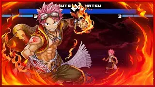 Natsu Dragneel By Faceshield Ninja Char  Jus Mugen
