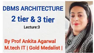 Architecture of DBMS | 2 tier & 3 tier | Advantages of 2 tier & 3 tier