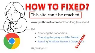 How to fixed this site can not be reached or slow browsing speed in google chrome on windows