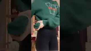 Как укоротить свитшот #лайфхаки #lifehacks #эксперименты #идея #свитшоты #одежда