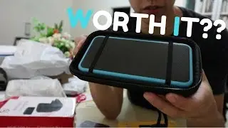 ARE THE CHEAPEST ACCESSORIES WORTH IT ?? NINTENDO 2DS XL UNBOXING + REVIEW