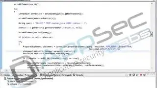 Java Secure Coding: Dealing with Databases 6 1 Parameter Query