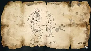 Assassins Creed IV Black Flag | treasure map 679, 381