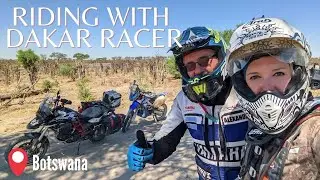Dakar Rally Racer I Rode with a Dakar Rally Racer I My First Time on a Rally Bike - EP. 139