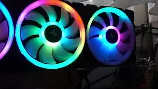 Instalar Ventiladores Corsair LL120 RGB Pack 3 con Lightning Node Pro en EKWB EK-CoolStream XE 360