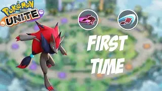 First Time Playing Zoroark in Ranked - Pokemon Unite