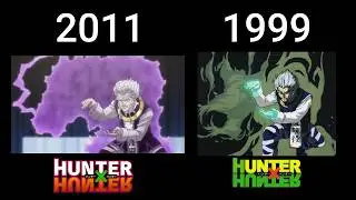 Chrollo vs The Zoldycks Fight Comparison| Hunter x Hunter | 1999 VS 2011