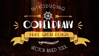 Creating a label design in a simple way - Coreldraw tutorials
