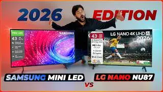 ​📺 Samsung Mini LED TV M2EH vs LG Nano NU87 TV: The 2026 Smart TV Comparison! Which is Better? 🔥