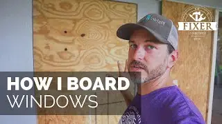 How to Board Up Windows for a Hurricane Like Dorian