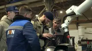 White Robot - пуско-наладочный процесс