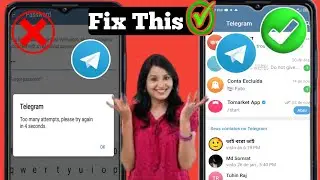 Как исправить Telegram Too many attempts, please try again later (2025)