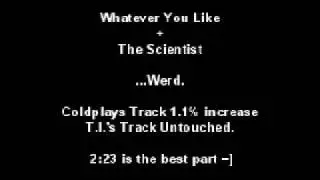 T.I.'s Whatever you like [Coldplay-The Scientist Remix]