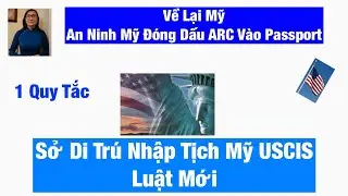 1081|USCIS Issues NEW Rule||US Security Officer Stamps ARC on Passport